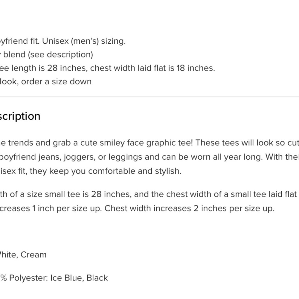 NWOT T Shirt - Picture 4 of 4